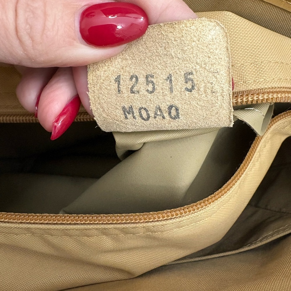 Vintage Longchamp - Beige Leather Handbag - Picture 15 of 15